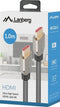 Lanberg - Videokabel HDMI-A male 2.1 8K 48Gb/s - Zwart