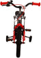 Volare Thombike - Kinderfiets - 14 inch - Jongens - Zwart Rood