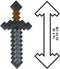 Mattel Minecraft Roleplay Replica Stone Sword 43 cm Replica: 1/1