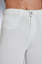 NOISY MAY NMSALLIE HW FLARE JEANS - Flared denim - High waist - Wit - Maat W27 X L34