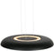 Steinhauer Golden Veil 4332ZW - Hanglamp - Ingebouwde LED-verlichting - Zwart/Goud
