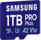 Samsung Pro Plus (2023) - microSDXC Geheugenkaart 1TB - UHS-I 180/130MB/s - Inclusief SD-adapter