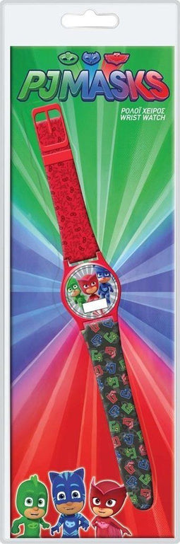 Diakakis Horloge Digitaal Pj Masks Jongens Rood/zwart