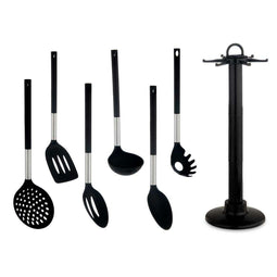 Set Keukengerei Hout PBT 7 Onderdelen