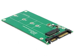 Delock Converter - SATA 22Pin -> 67Pin M.2 NGFF Key B Slot - Ondersteunt 2280 2260 2242 2230