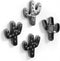 Trendform Magnetische Cactus Gunmetal - set van 4