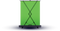 Elgato Green Screen - Pop-up Chroma Key Scherm - 148 x 180 cm - Groen