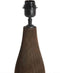 Light & Living Trapino - Tafellamp - Hout - Ø13x32cm - Bruin