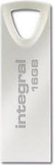 Integral Arc - USB Flash Drive 16GB - Max leessnelheid 200 Mbps - Wit