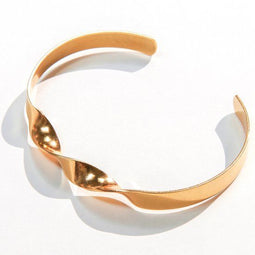 Laura Ferini Sera - Dames Armband - 18K Geel Verguld - Bangle - 6,7 cm