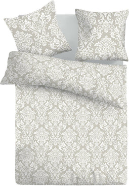 Vitality Pur - Venus Dekbedovertrek - 240x200/220 cm - 100% Katoen - Creme (2 stuks)