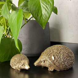 Egels Goud - Set Van 2 Decoratie Egeltjes - Rootsmann