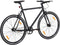 vidaXL - Fiets - met - vaste - versnelling - 700 - c - 55 - cm - zwart