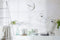 Zuiver Marble Time Klok/ Wandklok Rond Marmer Wit