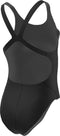 Nike Hydrastrong - Meisjes Badpak - Fastback ontwerp - Zwart
