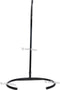 Egg Hangstoel Florino Lichtgrijs - Incl. Frame & Bruine Kussen
