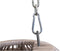 Egg Hangstoel Florino Zwart - Incl. Frame & Mokka Kussen