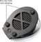 Egg Slicer 2 in 1 Egg Cutting Tool with Stainless Steel Cutting Wires and Black Base (Black)