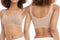 Bamboo Elements Naadloze BH Zonder Beugel - Bralette Dames - Uitneembare Cups - Nude