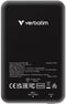 Verbatim Charge 'n' Go - Powerbank 5000 mAh - Magnetisch Draadloos Opladen - Zwart