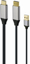 Gembird A-HDMIM-DPM-01 - Adapterkabel HDMI naar DisplayPort - 2m - Zwart