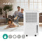 Nedis Luchtontvochtiger - 10 l/Dag - Ontvochtiging / Automatisch / Was drogen / Ventilatie - Ja - 100 m³/h