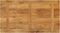 vidaXL - Tafelblad - rechthoekig - 100x60x3,8 - cm - massief - mangohout