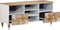 vidaXL - Tv-meubel - 100x33,5x46 - cm - massief - mangohout