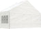 vidaXL - Prieel - met - dak - 11,15x5,88x3,75 - m - polyetheen - wit