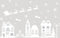 Anna's Collection - XL SET VAN 4 RAAMSTICKERS WINTER ( TOTAAL 107X6...