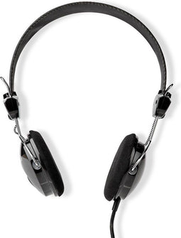 Nedis HPWD1104BK - On-Ear Koptelefoon - Draad - 40mm drivers - Zwart