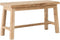 MUST Living Bench Trinity Natural,45x80x32 cm, natural recycled teakwood with natural cracks