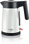 Bosch DesignLine - Waterkoker - 1,7L 2400W 360 graden draaibaar Zwart/Zilver