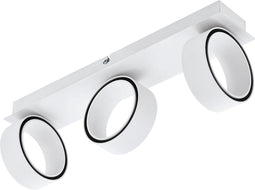 EGLO Albariza Spot - 3 lichts - LED - Wit, Chroom