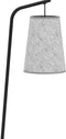 EGLO Alsager Vloerlamp - E27 - 170 cm - Zwart|Grijs - Vilt|Staal