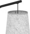 EGLO Alsager Vloerlamp - E27 - 170 cm - Zwart|Grijs - Vilt|Staal