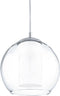 EGLO Bolsano - Hanglamp - 1 Lichts - Ø200MM. - Chroom - Wit, Helder