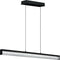EGLO Cardito 1 Hanglamp - LED - 100 cm - Zwart - Kristallen - Dimbaar