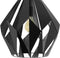 EGLO Carlton 1 Hanglamp - E27 - 38,5 cm - Zwart/Zilver