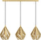 EGLO Carlton Hanglamp - E27 - 80,5 cm - Goud - Staal