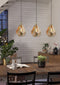 EGLO Carlton Hanglamp - E27 - 80,5 cm - Goud - Staal