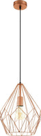 EGLO Carlton Hanglamp - E27 - Ø 31 cm - Koper