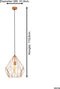EGLO Carlton Hanglamp - E27 - Ø 31 cm - Koper
