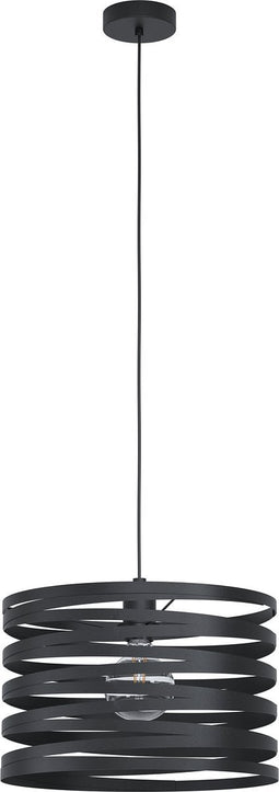 EGLO Cremella Hanglamp - E27 - 37 cm - Zwart