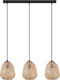 EGLO Dembleby - Hanglamp - E27 - 90 cm - Zwart