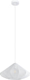 EGLO Dolwen Hanglamp - E27 - 110 cm - Wit - Textiel