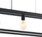 EGLO Elswick Hanglamp - E27 - 110 cm - Zwart