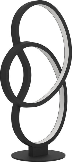 EGLO Gianella Tafellamp - LED - 39,5 cm - Zwart/Wit