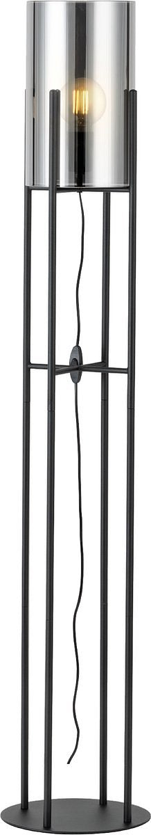 EGLO Glastonbury Vloerlamp - 1 lichts - Ø25 cm - E27 - Zwart