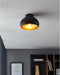 EGLO Mogano 2 Plafondlamp - E27 - Ø28 cm - Zwart/Bladgoud